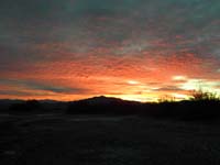01-sunrise_over_Shadow_Mountain_from_Amargosa_Opera_House_waiting_for_group_to_arrive_for_hike