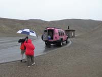 16-guests_using_my_extra_umbrella_I_brought-awesome_rare_experience_for_a_tour_to_Death_Valley