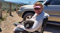 53-meanwhile_Mommy_and_Rainier_hanging_out_at_the_trailhead-picture_taken_by_Lexi