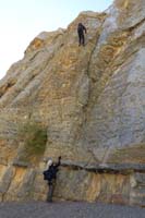 55-Marc_rappelling,Garronc_belaying-about_60_foot_rappel