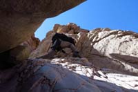 43-Kris_and_Garron_scrambling_tough_spot_while_I'm_below_in_a_cave