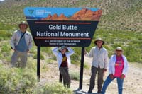 29-Gold_Butte_NM_sign-Daddy,Kenny,Poppy,Baba-and_no_bullet_holes_as_yet-very_new_sign