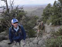 21-Ed_and_Tom_hiking_rocky_slope