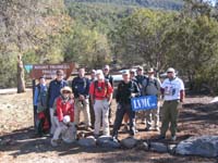02-Group_at_the_Mt._Trumbull_trailhead-minus_Joel_who_is_taking_the_picture