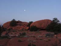 01-sunrise_from_campground-moon_with_rocks_starting_to_glow