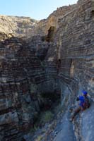 13-end_of_the_canyon,distinct_cliff_wall-very_impressed_with_the_rock_layers_and_ocean_fossils