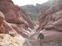 09-Bob_in_a_conglomerate_type_canyon