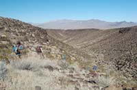 37-entering_the_drainage_back_to_vehicle-out_ridgeline_to_peak_is_to_right-from_Eric