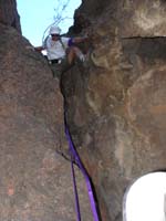 70-1434-Laszlo_scrambling_down_class_4_section-Kay_used_webbing