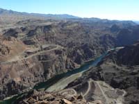 26-view_of_downstream_Colorado_River_and_Black_Canyon_very_low_flow_at_11am