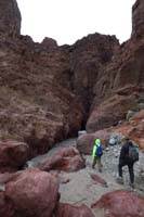 28-entering_big_slot_canyon_for_hot_spring-we_can_here_the_water_trickling