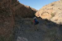 43-travelling_through_a_short_fanglomerate_slot_canyon