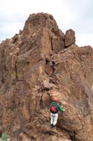 47-Laszlo_leading_the_way_ascending_the_very_exposed_class_4_route_up