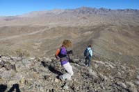 31-Kenny_leading_the_way_down_from_Peanut_via_the_same_route_we_came_up