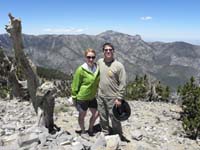25-Kristi_and_I_on_the_peak_with_Mummy_Mountain_in_distance