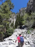 12-Kenny_hiking_the_last_set_of_stairs_before_reaching_Mary_Jane_Falls