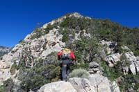 12-Ed_proceeding_up_the_ridge_with_some_bushwacking