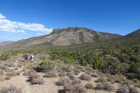 36-half_mile_from_car-looking_SE_towards_ChLasEd_Peak-Kevin_and_Laszlo_on_animal_usage_trail