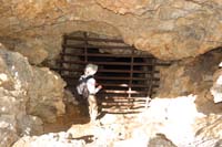23-Kenny_looking_into_the_other_abandoned_lead_mine_shaft