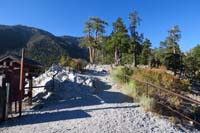 03-Upper_Bristlecone_trailhead-fencing_to_protect_the_Mt_Charleston_blue_butterfly_habitat