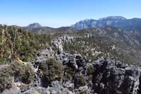 29-scenic_view_from_summit-looking_E-towards_ridge_I_followed_and_Mummy_Mt