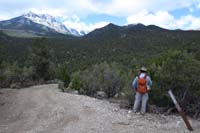 13-Rocky_Reassure_M-looking_down_dirt_road_to_group_camping_area-trail_to_left