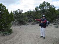 16-me_pointing_the_path_to_follow_at_Blue_Tree_83-R_leads_to_group_camping_area-from_Jim
