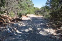 51-TroughTelPhn_TJ-Trough_Trail_to_L,connector_to_old_dirt_road_to_R_to_Tin_Can_Alley