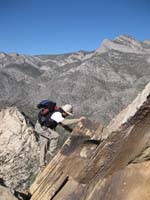 13-I'm_having_some_fun_on_a_steep_rock-Harlan's_picture