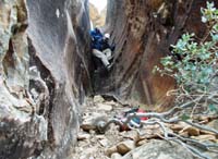 25-Ed_climbing_down-the_route_down_was_very_hard_to_follow-Ed's_memory_is_amazing