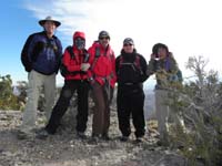 09-unexpected_group_summit_shot_at_Mountain_Springs_Benchmark-me,Lorraine,Jim,Brett,Kay-25_mph_winds