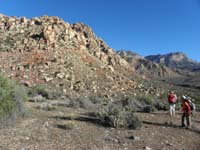 01-Luba_and_Ed_hiking_toward_canyon_just_past_SW_ridge_to_peak