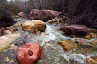 10-pretty_colorful_rocks_with_flowing_water