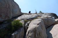 46-Kenny_leads_the_way_scrambling_up,looks_worse_than_it_is