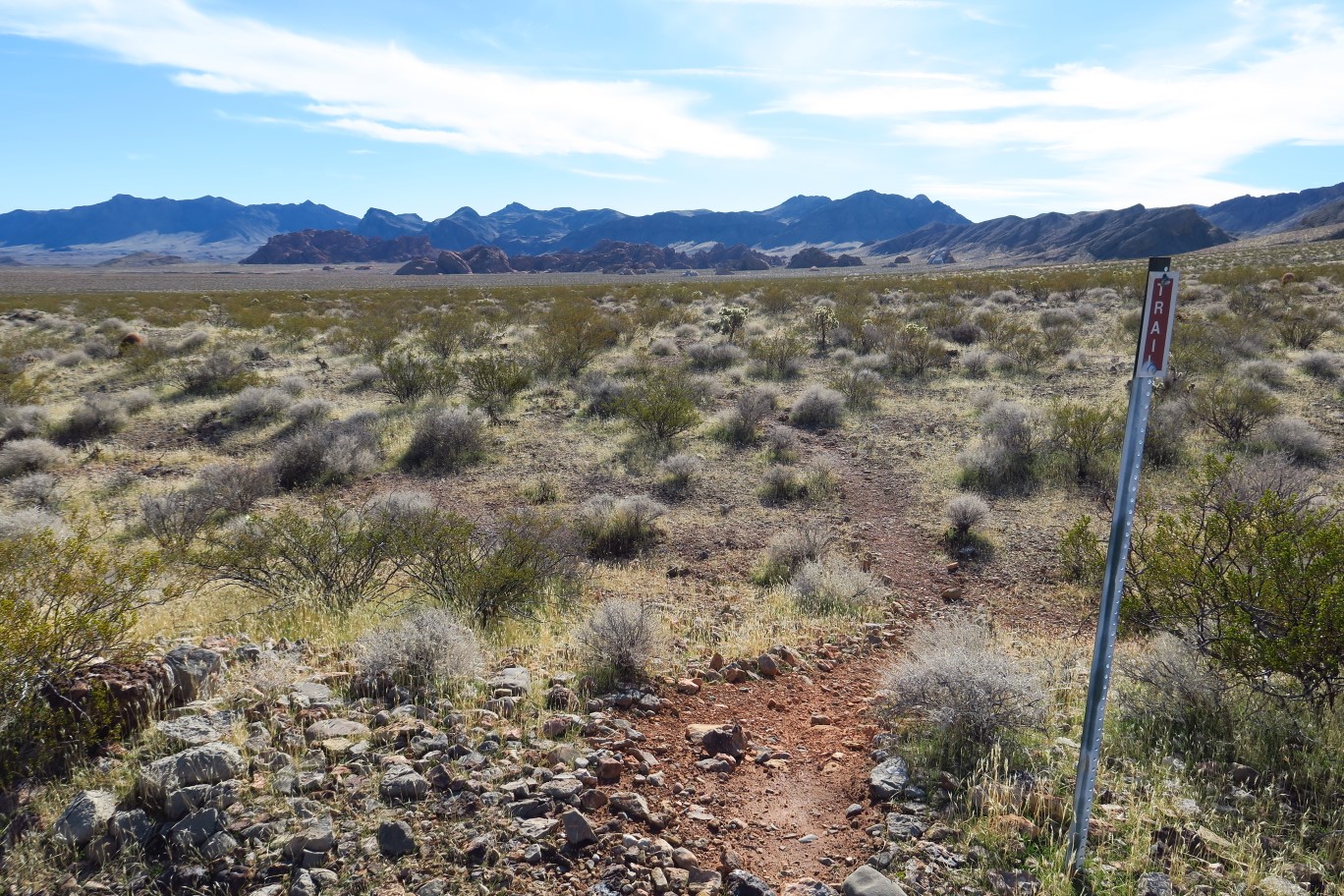 35-follow_trail_markers_and_meandering_usage_trail_to_parking_lot,not_direct_shot_like_map