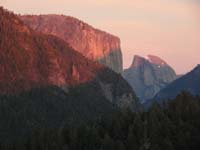 Half_Dome_Viewpoint-sunset_view_of_Half_Dome_and_El_Capitan