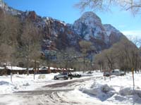 21-cabins_for_Zion_Lodge_and_snowy_peaks