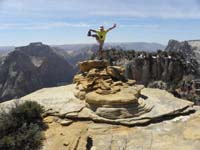 45-Harlan_makes_his_customary_pose_on_a_peak