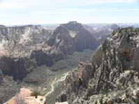 52-scenic_view_from_peak_panning_to_right-towards_East_Temple-Jacob_to_right-looking_SSE
