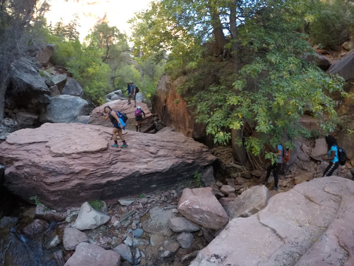 057-group_scrambling_along_the_route_up_canyon-via_GoPro