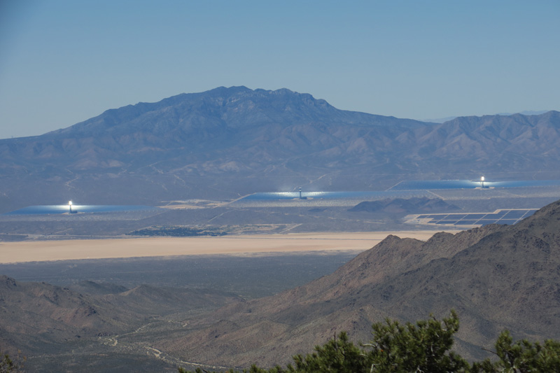 18-scenic_view_from_peak-looking_W-zoom-Ivanpah_Solar_Electric_Generating_System_and_Clark_Mt