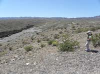 35-looking_at_end_of_wash_from_Eldorado_Canyon-leads_to_Colorado_River