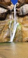 23-Daddy_swimming_at_base_of_waterfall,Kenny_watches