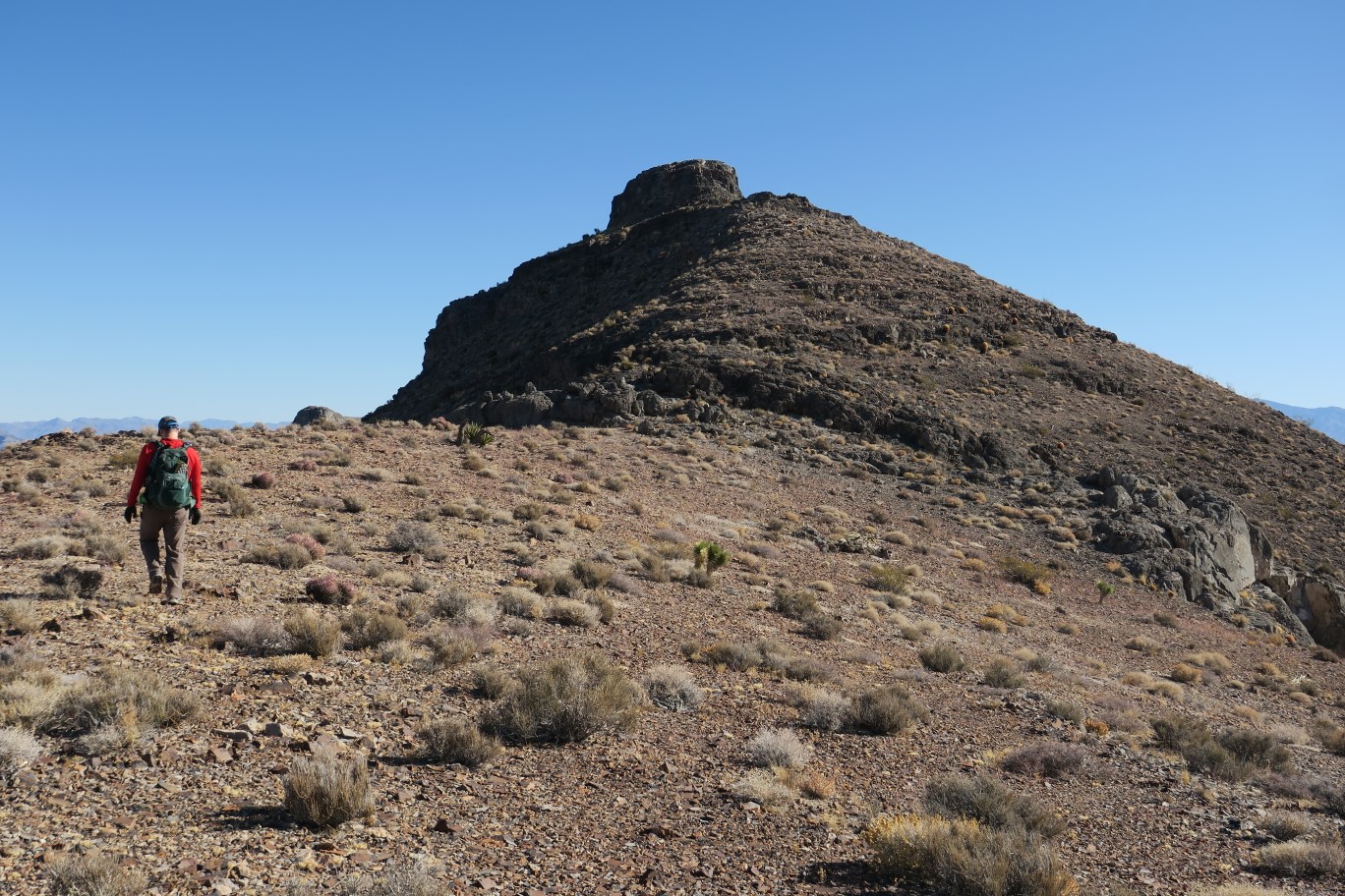 09-Kevin_with_Creech_Butte_ahead
