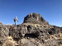 10-me_and_Kevin_ascending_Creech_Butte_summit_block-from_Laszlo