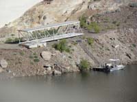 Hoover_Dam_and_bypass_bridge_from_Dam-morning18-20121031-Lake_Mead_side_government_boat_ramp