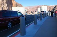 38-new_bollards_installed_to_protect_pedestrians,impressive_that_original_historic_Hoover_Dam_concrete_modified