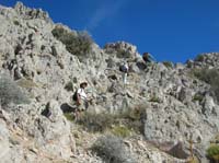 35-Joel_Jorge_Greg_heading_up-steep_and_sharp_rocks