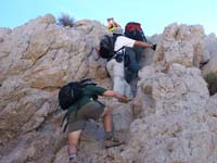 38-Chris_Jorge_Greg_scrambling_up_class_III_section