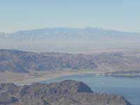 36-zoomed_view_looking_W-towards_Las_Vegas_Strip_and_unseasonably_little_snow_on_Mt_Charleston